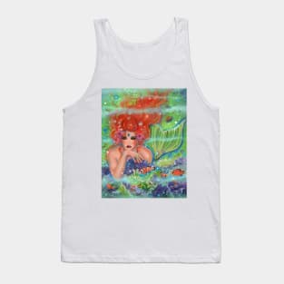 Mermaids Hiding place by Renee L. Lavoie Tank Top